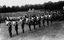Reichsparteitag der NSDAP, 1.-4. August 1929 in der Luitpoldarena Nürnberg. (Bayerische Staatsbibliothek, Bildarchiv hoff-6900)