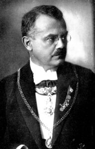 Otto Hipp (1885-1952), 1920-1933 Oberbürgermeister von Regensburg. (aus: Reichshandbuch der deutschen Gesellschaft, 1. Band, Berlin 1931, 762)