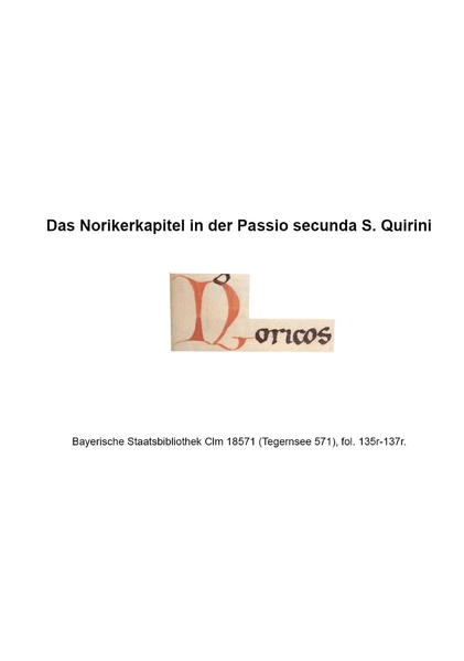 Datei:Norikerkapitel Passio Quirini Clm18571.pdf