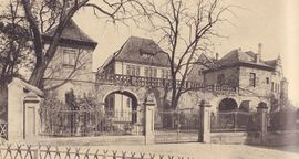 Das Staatsarchiv in Speyer. Abb. aus: Das Bayerland, Jahrgang 36 vom Mai 1925, 288. (Bayerische Staatsbibliothek, 4 Bavar. 198 t-36)