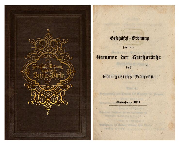 Datei:Titel Geschaeftsordnung von 1851.jpg