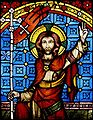 Auferstehung Christi aus der Regensburger Minoritenkirche (jetzt München, Bayer. Nationalmuseum). Regensburg, um 1350/60. (Corpus Vitrearum Freiburg i. Br., R. Toussaint)