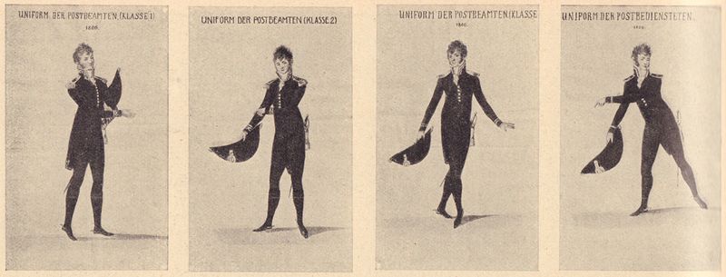 Datei:Uniformen Postbeamte.jpg