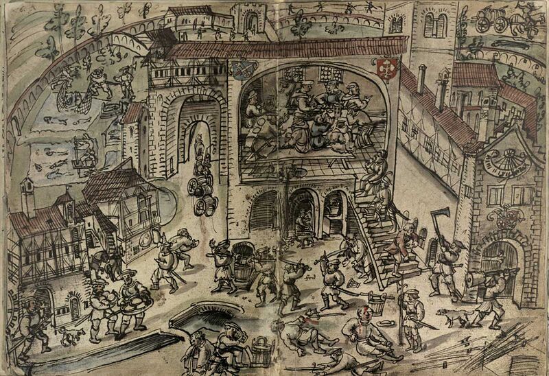 Datei:Murer Chronik Bauernkrieg Klosterpluenderung 1525.jpg