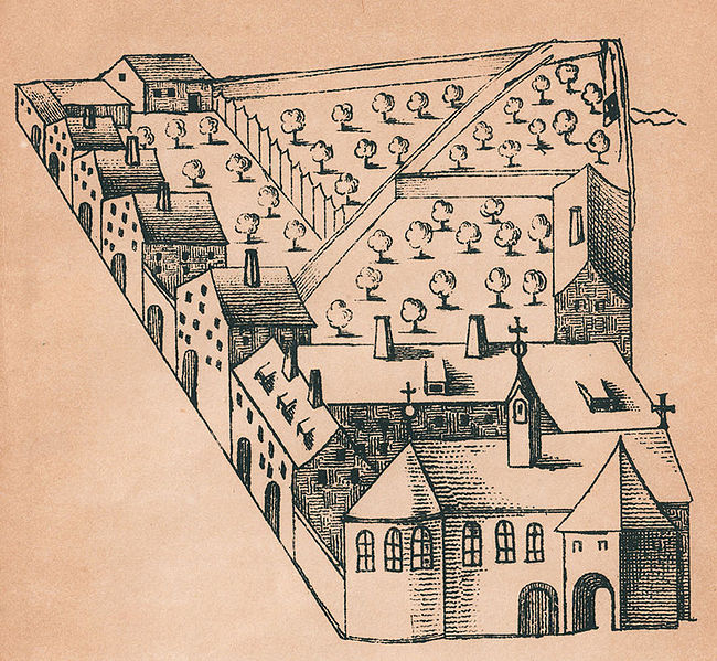 Datei:Klarissenkloster Regensburg 1651.jpg