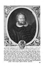 Johann Georg II. Fuchs von Dornheim, Bischof von Bamberg. Aus: Salver, Imoperialis Cathedralis Ecclesia Bambergensis. (Bayerische Staatsbibliothek, 2 Bavar. 753 d)