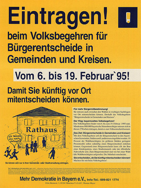 Datei:Volksbegehren mehr Demokratie 1995 I.jpg