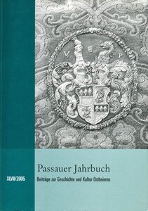 Passauer Jahrbuch, 2005. (Bild: Institut für Kulturraumforschung Ostbaierns und der Nachbarregionen)