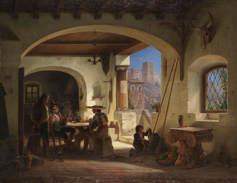 Datei:Wilhelm Gail Picadores in einer spanischen Taverne 1842.jpg