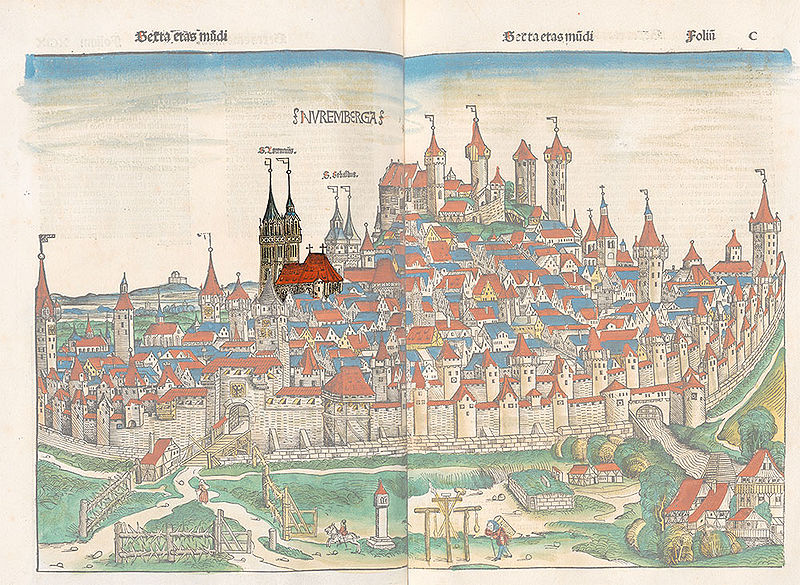 Datei:Lorenzkirche Schedelsche Weltchronik 1493.jpg