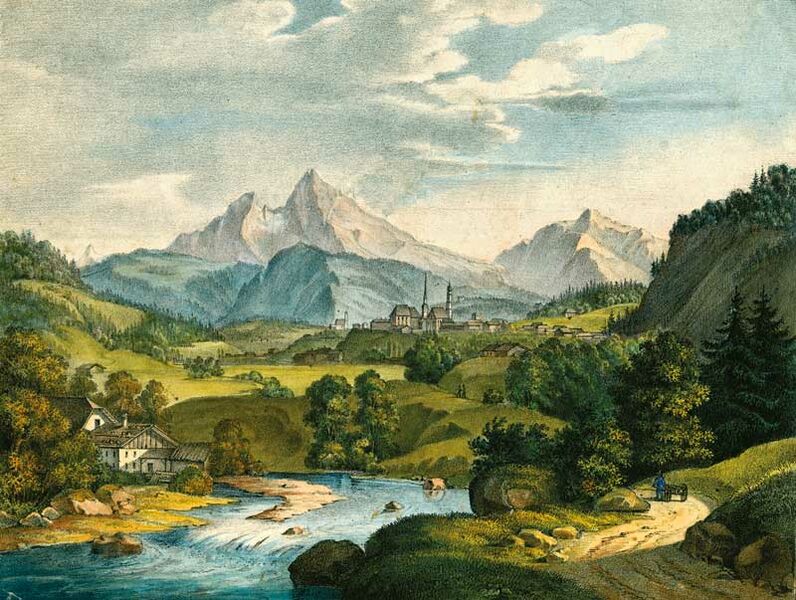 Datei:Berchtesgaden kolorierter Stahlstich.jpg