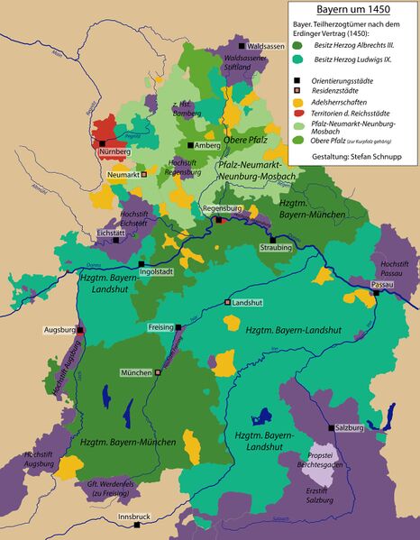 Datei:Karte Bayern 1450.jpg
