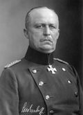 Erich Ludendorff (1865-1937). General und Politiker. Postkarte um 1914. (Bayerische Staatsbibliothek, Bildarchiv port-008895)