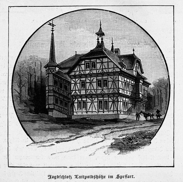 Datei:Schloss Luitpoldshoehe Spessart 1901.jpg