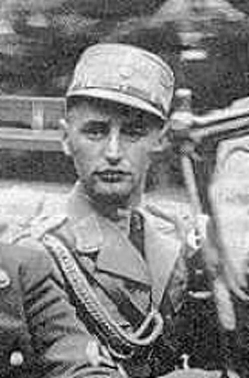 Hans Schweighart (1894-1934), Foto 1933. (Foto von Zsasz, gemeinfrei via Wikimedia Commons)