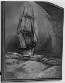 "Das neue Deutschland" von Karl Leipold (eigtl. Philipp Leipold, 1864-1943). Ausgestellt bei der Großen Deutschen Kunstausstellung 1937 (Ausschnitt). (Bayerische Staatsbibliothek, Bildarchiv hoff-40025)