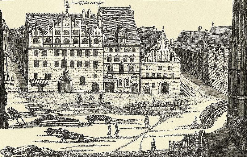 Datei:Kornmarkt Nuernberg 1702.jpg