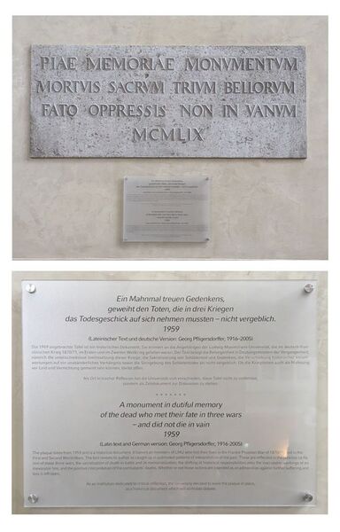 Datei:LMU Kriegerdenkmal Collage.jpg