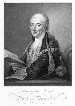 Maximilian Graf von Montgelas (1759-1838). (Bayerische Staatsbibliothek, Bildarchiv port-007272)