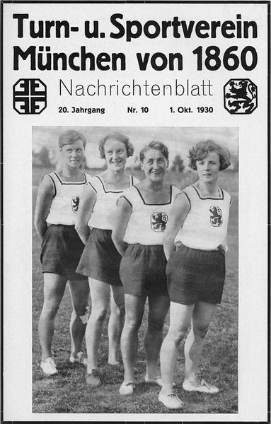 Datei:TSV 1860 Muenchen Vereinsmagazin 1930 Sprinterinnen.jpg