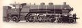 Vierzylinder-Verbund-Schnellzuglokomotive für die Bayerischen Staatsbahnen. Abb. aus: J. A. Maffei, J. A. Maffei München: ... gegründet 1813, München 1922, 3. (Bayerische Staatsbibliothek, 4 Bavar. 3151 d-4)