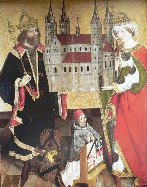 Datei:Stiftungsbild Heinrich II Kunigunde Hertnid-Altar.jpg