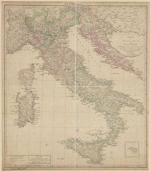Datei:Karte Italien Illyrien 1816 BSB.jpg