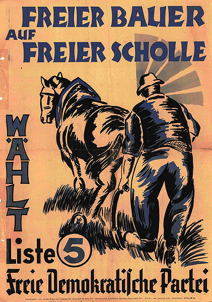 Datei:FDP Plakat Landtagswahl 1946.jpg