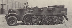 Geländegängiger Zugkraftwagen. (aus: Hundert Jahre Krauss Maffei München 1837-1937, 75)