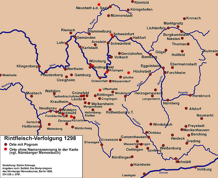Datei:Karte Rintfleisch-Verfolgung 1298.jpg