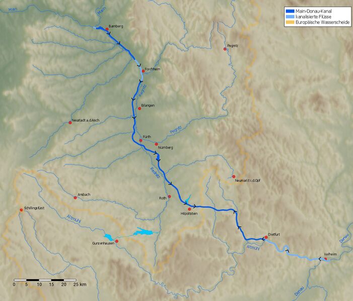 Datei:Main Donau Kanal Karte.jpg