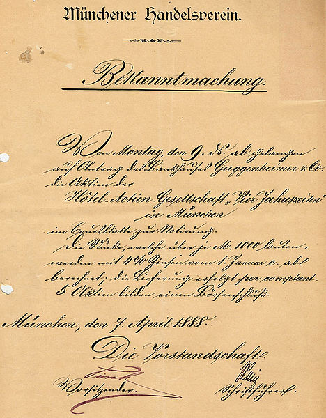 Datei:Bekanntmachung Münchner Börse 1888.jpg