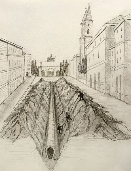 Datei:Muenchner Kanalbau Evelyne Andrae.jpg