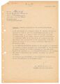 Rücktrittsschreiben von Ministerpräsident Hoegner an die Militärregierung vom 5. Dezember 1946, englischsprachige Version. (Bayerisches Hauptstaatsarchiv, StK 10907)