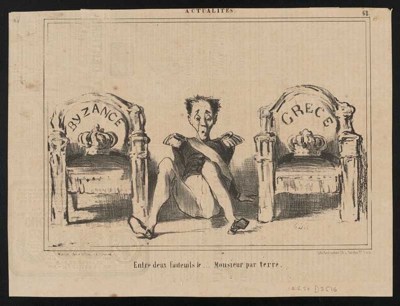 Datei:Karikatur Daumier 1854.jpg