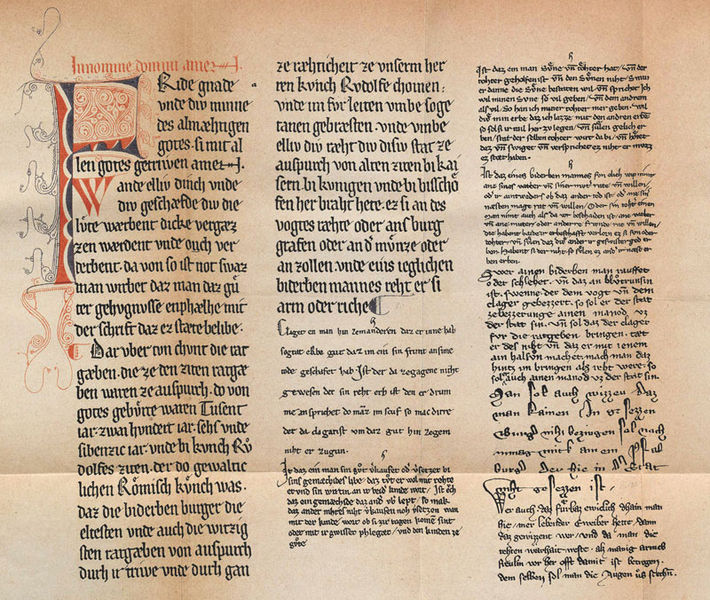 Datei:Augsburger Stadtrecht 1276.jpg