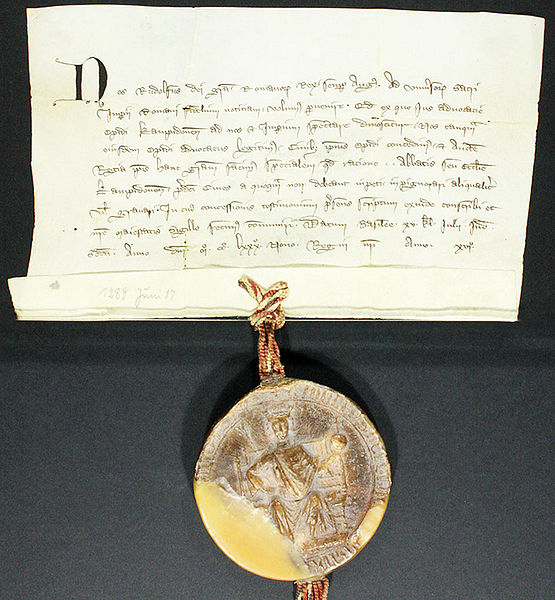Datei:Freiheitsbrief Kempten 1289.jpg