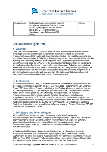 Datei:Lehrerhandreichung Displaced Persons (DPs) von Claudia Schemmer 2018.pdf