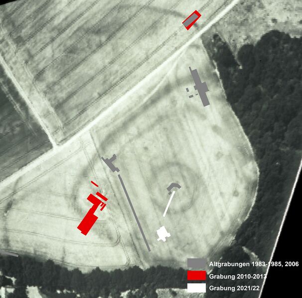 Datei:Luftbild Grabungskampagnen Veitsberg.jpg