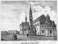Der Dom auf einer Lithographie von Johann Baptist Dilger (1814-1847) aus dem Jahr 1839. (Bayerische Staatsbibliothek, Bildarchiv port-000382)