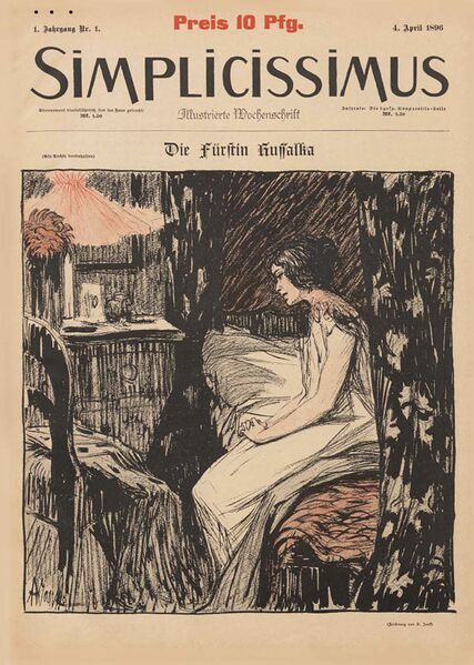 Datei:Simplicissimus 1 1896 Titelblatt.jpg