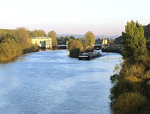 Das Wasserkraftwerk Viereth. (Foto: E.ON Wasserkraftwerk GmbH)
