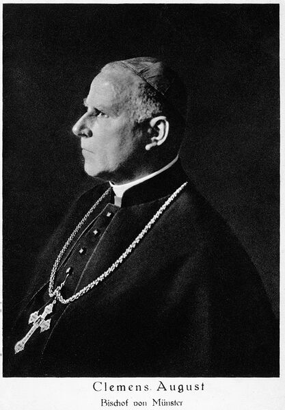 Datei:Clemens August Bischof Muenster.jpg