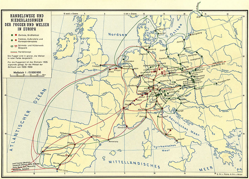 Datei:Karte Handelswege Fugger Welser.jpg