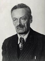 Kommissarischer Leiter des Innenministeriums Karl August Fischer (1885-1975), Fotografie. (Institut für Ost- und Südosteuropaforschung)