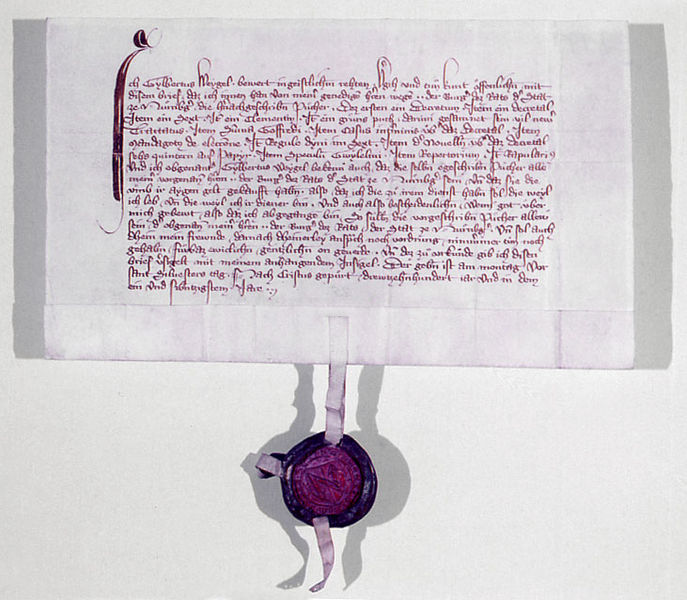 Datei:Urkunde 1370 Nürnberg.jpg