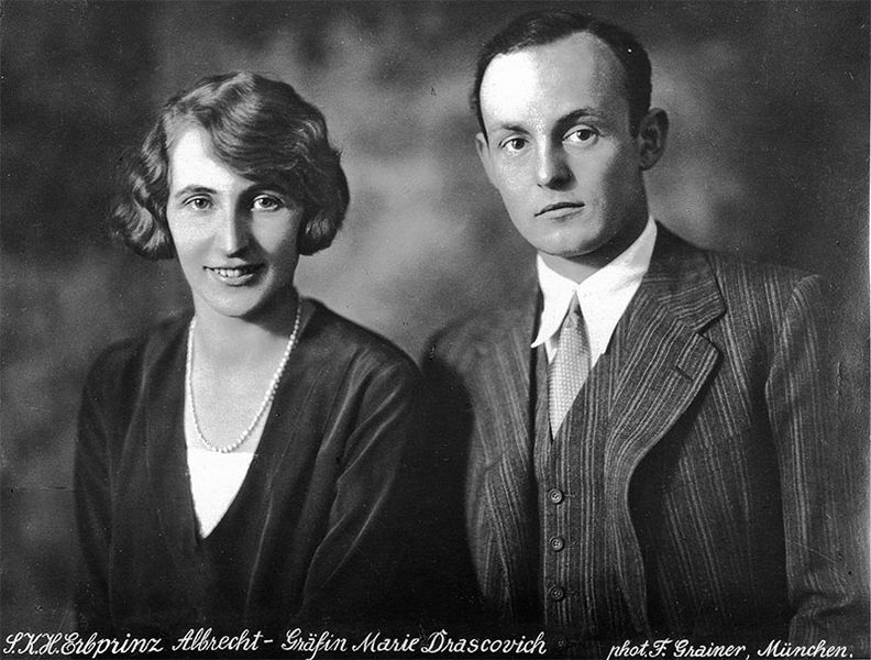 Datei:Herzog Albrecht Graefin Drascovich.jpg