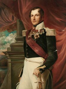 Leopold I., (1790-1865), ab 1831 König der Belgier. Kopie nach einem Gemälde von Franz Xaver Winterhalter (1805-1873) (Kunstsammlungen der Veste Coburg, Inventarnummer SB.001, lizenziert durch CC BY-NC-SA 4.0)
