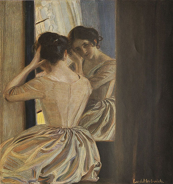 Datei:Herterich Mädchen vor Spiegel.jpg