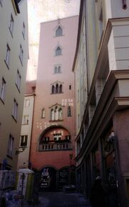 Der Baumburger Turm in Regensburg. (Foto: Joachim Zeune)